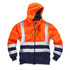 Standsafe HV032 Hi Visibility Hooded Sweatshirt Orange/Navy