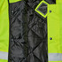 Supertouch Hi Vis 2 Tone Parka Jacket Yellow/Navy