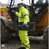 Supertouch Hi Vis 2 Tone Parka Jacket Yellow/Navy