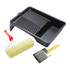 ProDec 9" x 1.75" 4 pc Long Pile Padded Masonry Roller, Frame, Brush & 11" Tray Set PRKT002