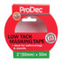 24 x ProDec 2" x 50m Low Tack General Purpose Masking Tape PLTT50