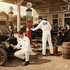 Personalised Gas Petrol Attendant Esso Boilersuit White