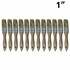 12 x Kana White Bristle Wood Handle Laminating Brush