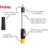 Prodec Twister 9" x 1.75" Microfibre Paint Roller Scuttle Kit & Extension Pole