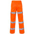 Supertouch Hi Vis 3 Band Combat Trousers Orange