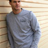 JCB Workwear Banner Long Sleeve T-Shirt Grey