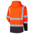 Supertouch Hi Vis Orange 2 Tone Hooded Sweatshirt