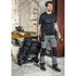 JCB Mens 4-way Stretch Holster Pocket Trousers Grey JCB020