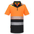 Portwest DX4 Hi-Vis Zip Class 1 Polo Shirt Short Sleeve DX435