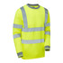 Supertouch Hi Vis Long Sleeve T-Shirt Yellow SHV-35241-7