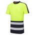 Supertouch Essentials Hi Vis Eco CoolAir 2 Tone Yellow/Navy T-Shirt SHV-352C1-9