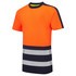 Supertouch Essentials Hi Vis Eco CoolAir 2 Tone Orange/Navy T-Shirt SHV-352D1-9