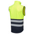 Supertouch Essentials Hi Vis Eco Coolair 2 Tone Yellow/Navy Softshell Gilet SHV-104C1-9