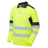 Supertouch System Hi-Vis Eco Yellow CottonCool Long Sleeve Polo SYH-305C1-7