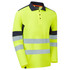 Supertouch System Hi-Vis Eco Yellow CottonCool Long Sleeve Polo SYH-305C1-7