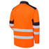 Supertouch System Hi-Vis Eco Orange CottonCool Long Sleeve Polo SYH-305D1-7
