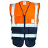 Supertouch Hi-Vis 2 Tone Executive Vest Orange