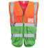 Supertouch Hi-Vis 2 Tone Executive Vest Orange