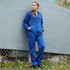 Ladies Workforce Work Coverall Boilersuit Royal Blue