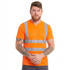 Portwest Hi-Vis Cotton Comfort Mesh Insert T-Shirt S179 Orange