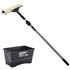 Rota Vienna 12″ Velour Paint Roller With Fibreglass Extension Pole 2-4ft & 15L Skuttle Kit