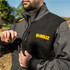 DeWalt Redland Utility 1/4 Zip Sweatshirt Black/Grey
