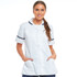 Ladies Health Care Tunic Shirt White