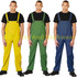 Waterproof Bib & Brace Mens Protective Rain Wet Work Trouser Dungarees Fishing