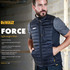 DeWalt Force Body Warmer Gilet Black DWC50