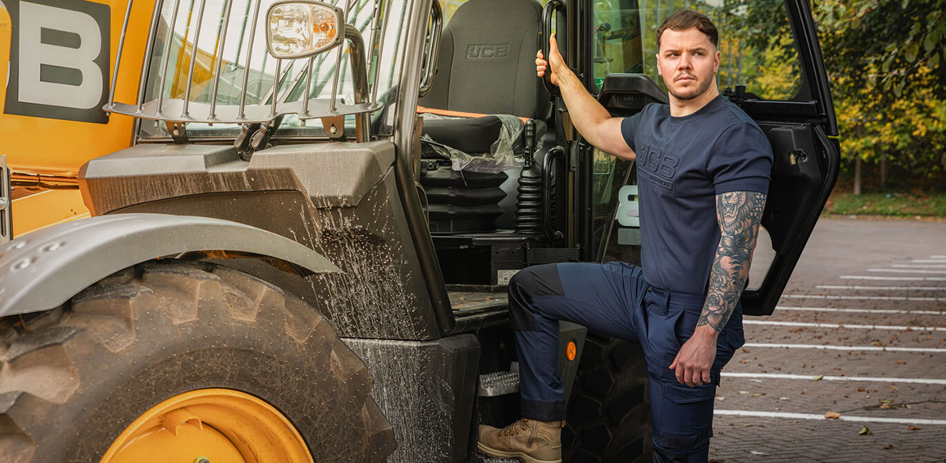 JCB workhard, look good