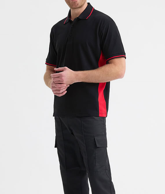 Contrast Polo for the Summer