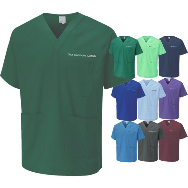 KIT EMBROIDED LOGO UC921 Uneek Scrub Tunic