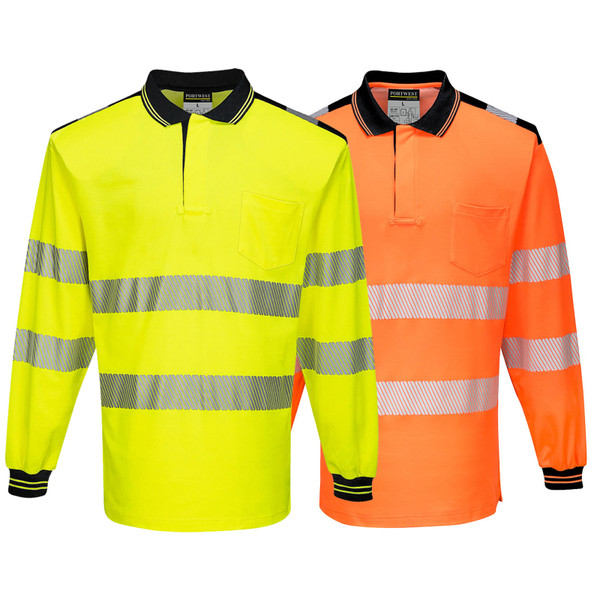Hi-Vis Cotton Comfort Polo Shirt