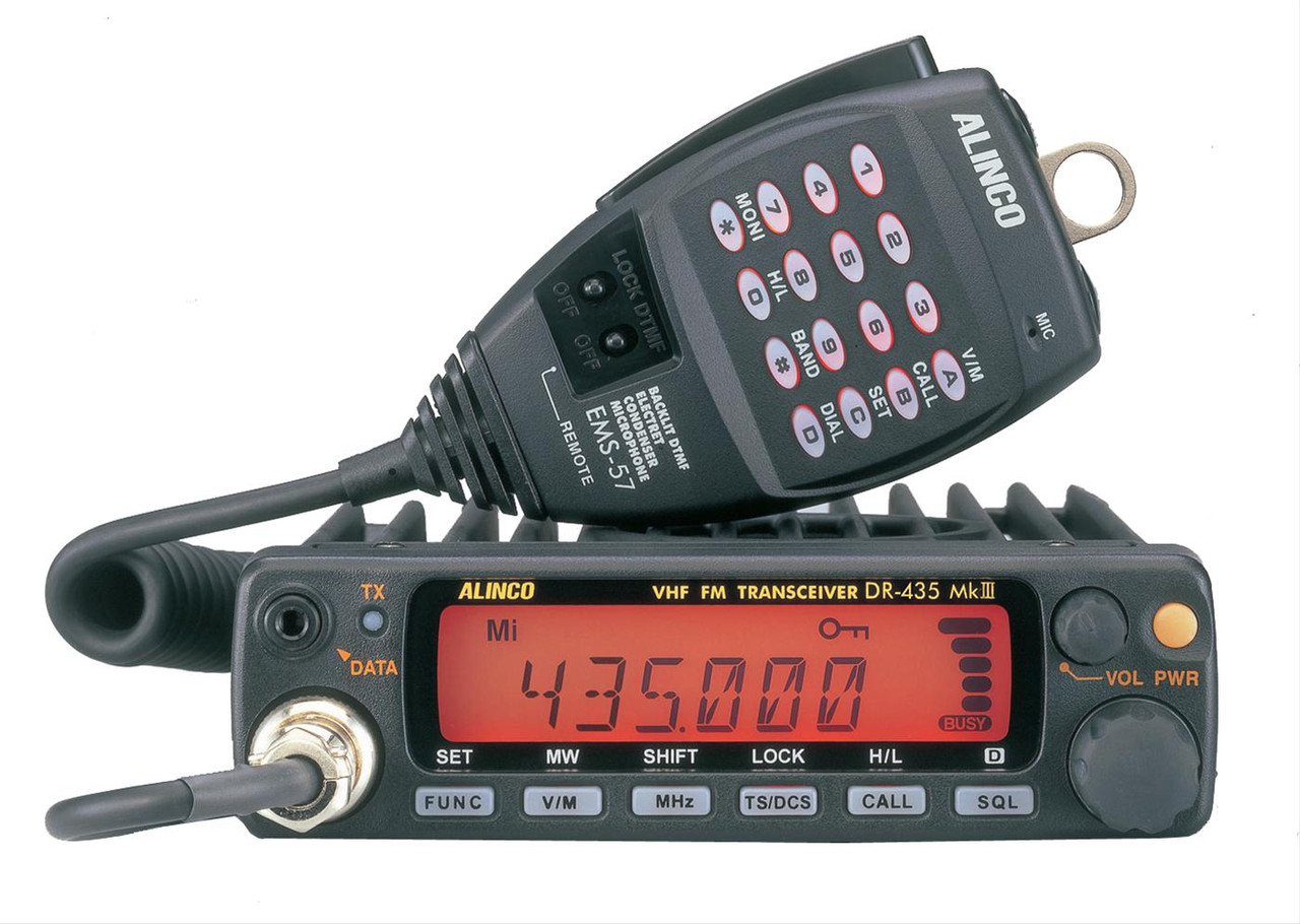 Alinco DR-435TMKIII - 440 MHz Mobile Transceiver, 35 Watts