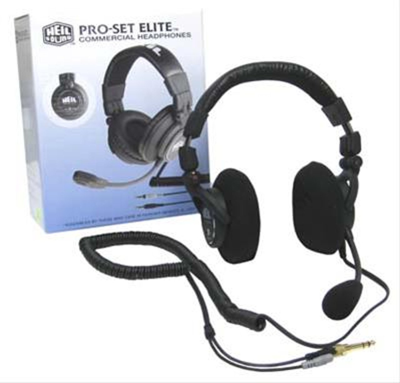 Heil Sound Pro Set Elite IC Headset, Over Ear Stereo Headphone, Electret  Mic Element