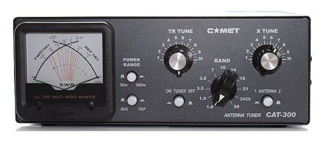 Comet CAT-300 - Manual Antenna Tuner Ham 1.8-50 MHz 300w(PEP) 50 Ohm