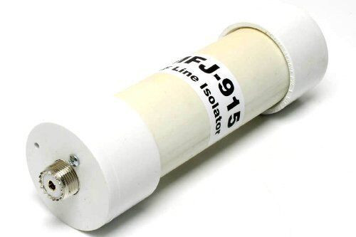MFJ915 RF Isolator, 11 Current Choke, Ferrite Bead Type, 50 Ohm