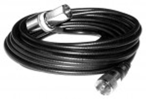 Opek AM-207D - Coax Cable Assembly, 3/8X24 Stud, Right Angle, 17ft Long, fits 5/8" Hole