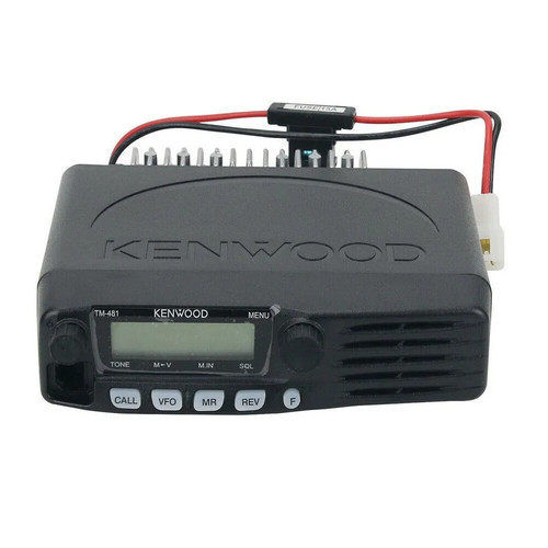 Kenwood TM-481A - Hi Power GMRS Pre Programmed Mobile/ Base Radio 99 Ch.  Free SH.
