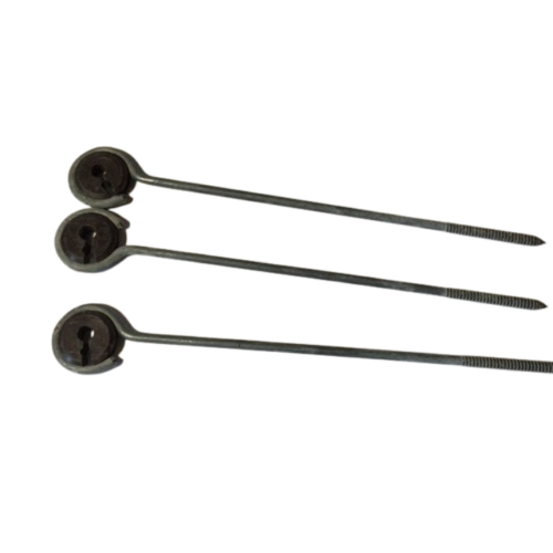 7.5 Inch Antenna Mast Cable Combo Standoffs, 3 Pack, Wood Screw