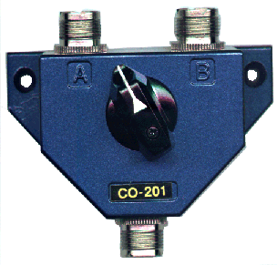 Jetstream CO201- Antenna Coax Switch, Manual, 2 Position, UHF Female/SO239