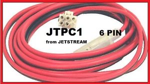 Jetstream JTPC1 - DC Power Cable, 10 ft, w/ 6 pin molex, 10GA wire with 30A fuses