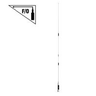 Comet CSB-790A - Antenna, Mobile, Fold-over, PL259 Base, Chrome, 2m, 70cm, 62 in. Height