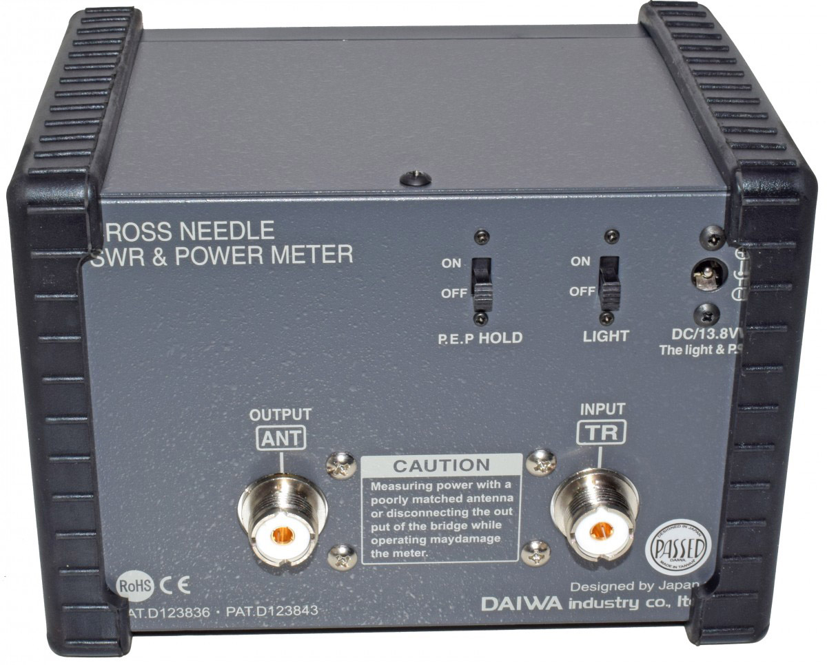 Daiwa CN-901HP3 - SWR/Wattmeter, 1.8-200 MHz, 3,000 W Max., Cross