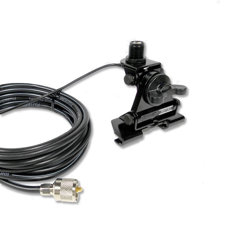 Comet CP-5M - Antenna Mount, Mobile, SO-239 Mount, Adjustable, Fender, Roof, Trunk Lid, 16.50 ft. Coax, PL-259 Comet CP-5M - Antenna Mount, Mobile, SO-239 Mount, Adjustable, Fender, Roof, Trunk Lid, 16.50 ft. Coax, PL-259