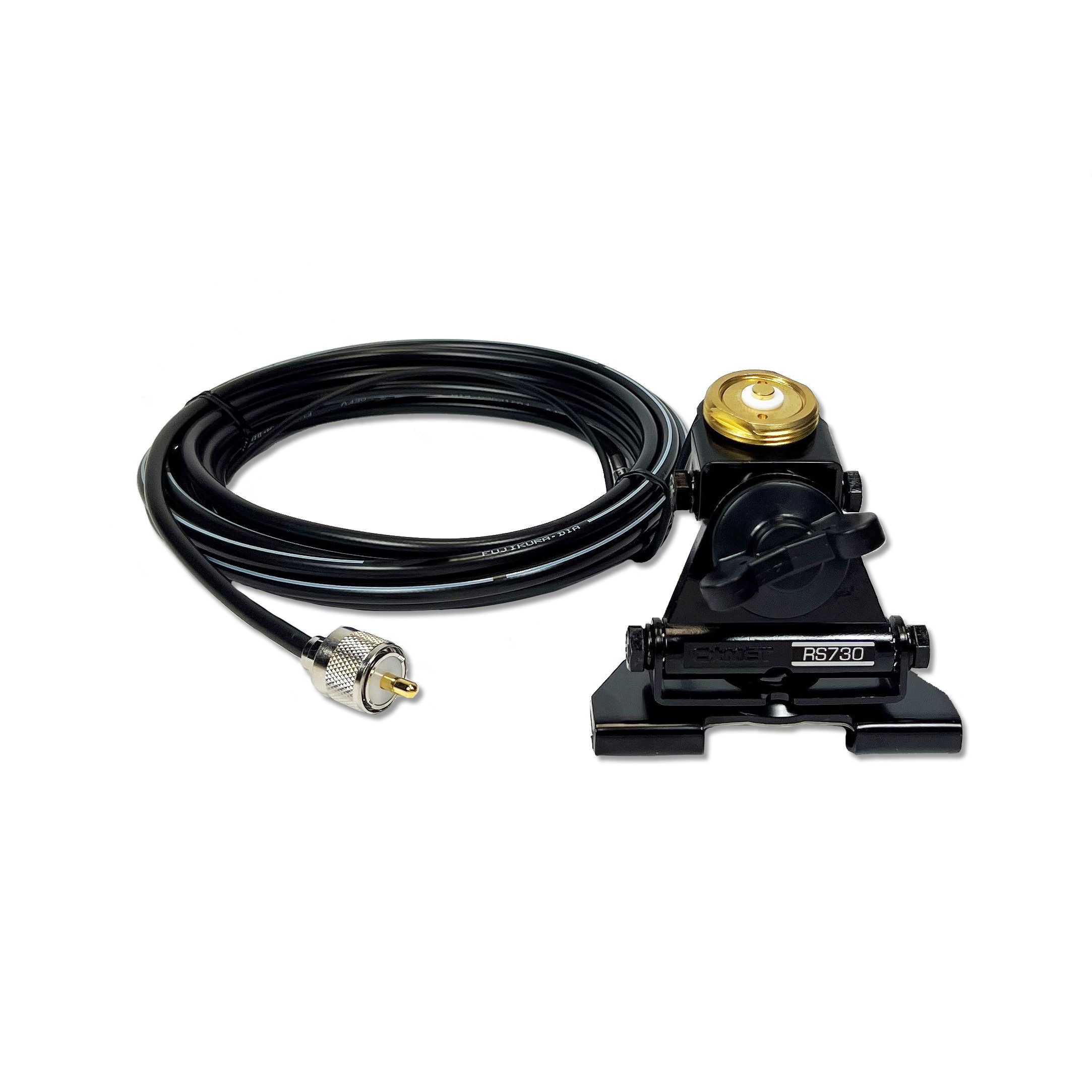 Comet CP-5NMO - Antenna Mount, Mobile, NMO Mount, Adjustable, Fender, Roof, Trunk Lid, 16.50 ft. Coax, PL-259 Comet CP-5NMO - Antenna Mount, Mobile, NMO Mount, Adjustable, Fender, Roof, Trunk Lid, 16.50 ft. Coax, PL-259