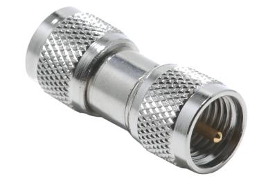 Mini UHF Male to Mini UHF Male Adapter Mini UHF Male to Mini UHF Male Adapter
