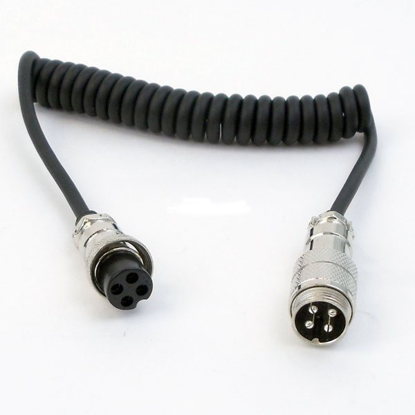 Workman EX-4 - 4-Pin, 4 ft CB Radio Microphone Extension Cord