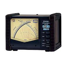 Daiwa CN-901HP SWR/Wattmeter, 1.8-200 MHz, 2,000 W Max., Cross Needle, UHF Female, SO-239, 13.8 Vdc