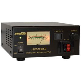 Jetstream JTPS32MAB - 30 Amp / 12 Volt Power Supply w/ Power Pole and Binding Posts
